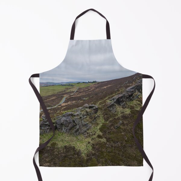 Item preview, Winter aerial view of Ramshaw Rocks designed and sold by RobThorley.