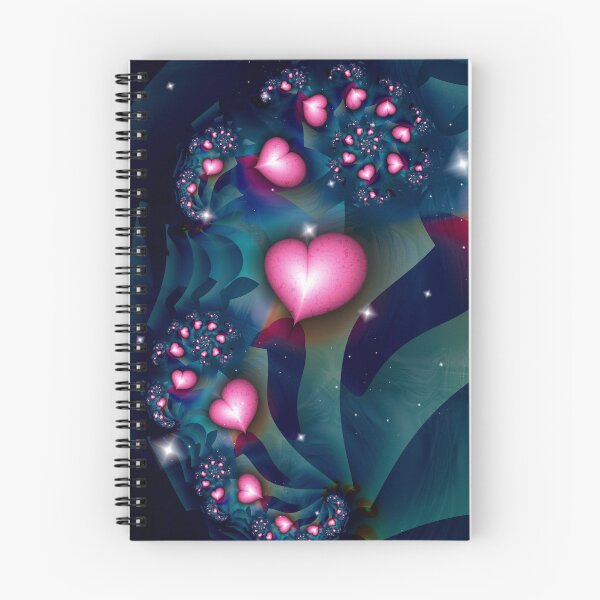 Item preview, Cosmic Heart Fractal designed and sold by bloorose.