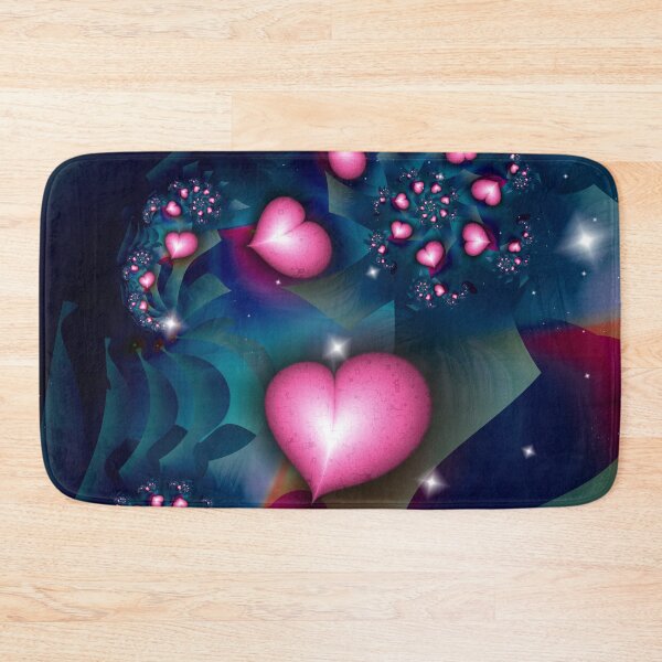 Item preview, Cosmic Heart Fractal designed and sold by bloorose.