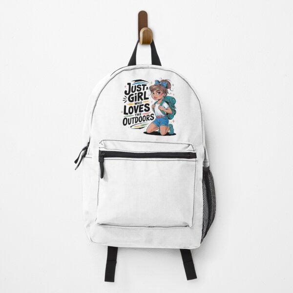 Item preview, Adventure Girl Backpacking - Just a Girl Who Loves Nature designed and sold by love3617.