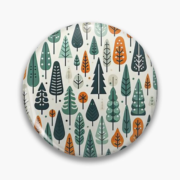 Item preview, Whimsical tree patterns designed and sold by Haji  Kamora.