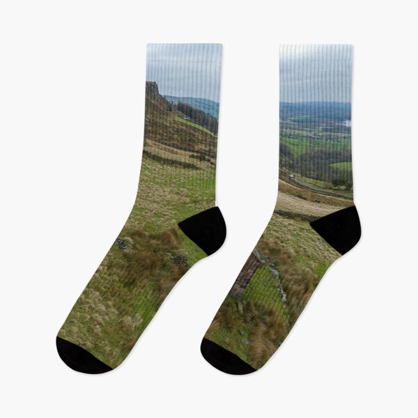 Item preview, Aerial view of The Roaches in the Peak District. designed and sold by RobThorley.