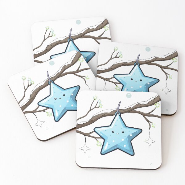 Item preview, Translucent Star Filled with Tiny Snowflakes designed and sold by omerfdln34.