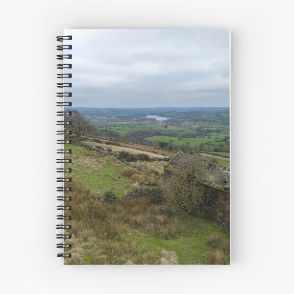 Item preview, Winter aerial view of Ramshaw Rocks designed and sold by RobThorley.