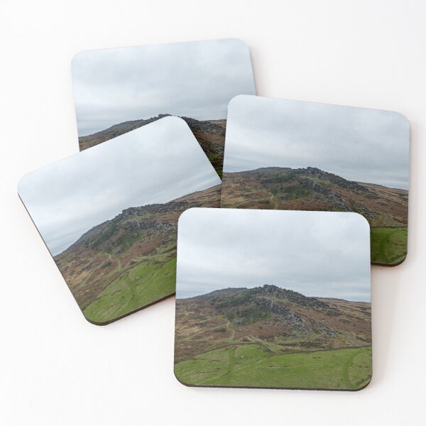 Item preview, Winter aerial view of Ramshaw Rocks designed and sold by RobThorley.