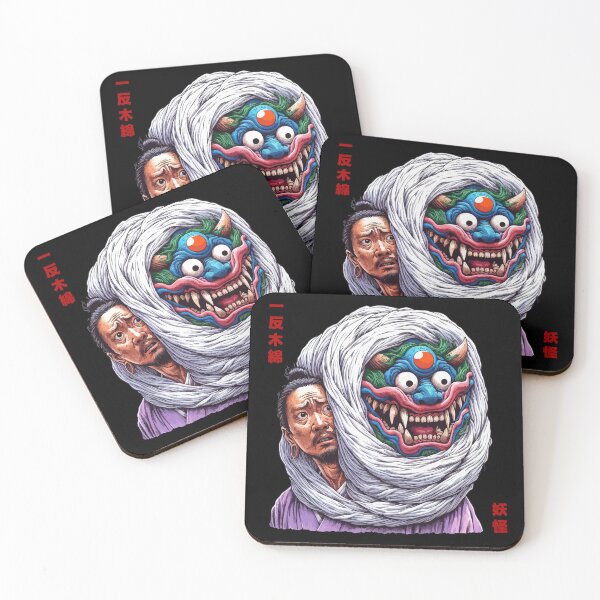 Item preview, Ittan Momen Yokai: Haunted Scarf of Cursed Cloth Monster designed and sold by Yokai-Infinity.