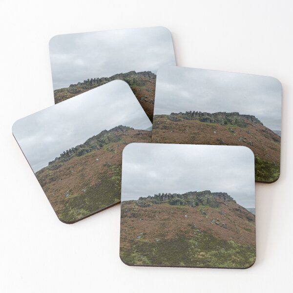 Item preview, Peak District winter aerial view of Hen Cloud  designed and sold by RobThorley.