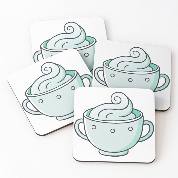 Item preview, Tiny Mint-Painted Ceramic Teacup designed and sold by omerfdln34.