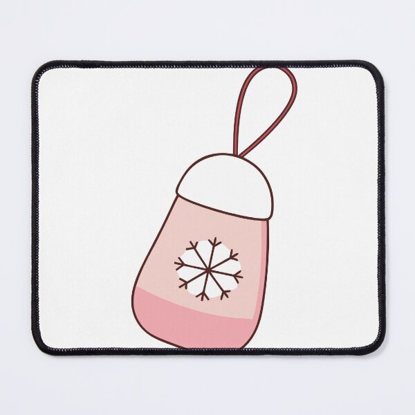 Item preview, Tiny Knitted Mitten in Light Pink and White designed and sold by omerfdln34.