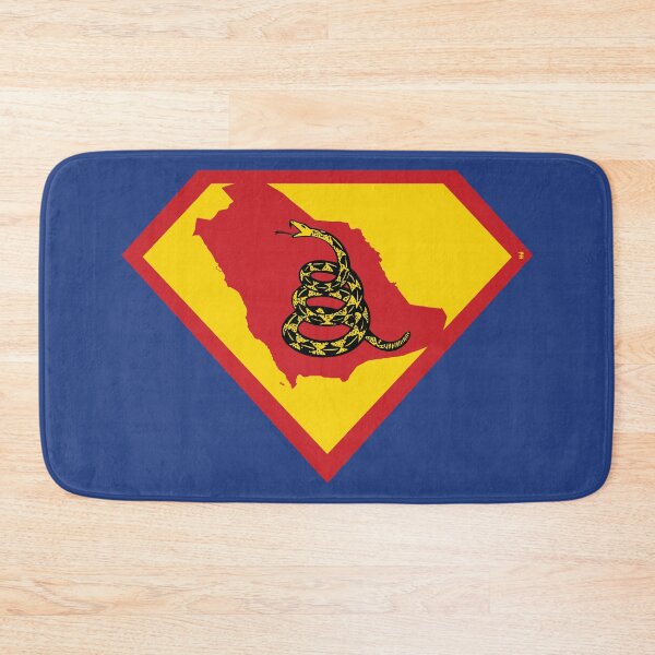 Item preview, SAUDI ARABIA - Freedom Is The Superpower - Gadsden Snake Flag - Dont Tread On Me SUPERHERO design designed and sold by pelagio.