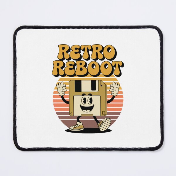Item preview, Retro Reboot Sunset designed and sold by OldSchoolRetro.