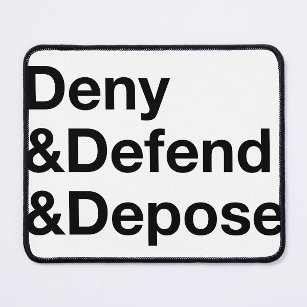 Item preview, Deny & Defend & Depose designed and sold by createmvt.