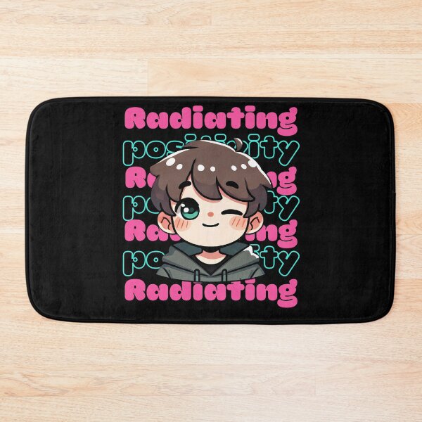 Item preview, radiating positivity, Chibi Boy Winking  designed and sold by LWOI.
