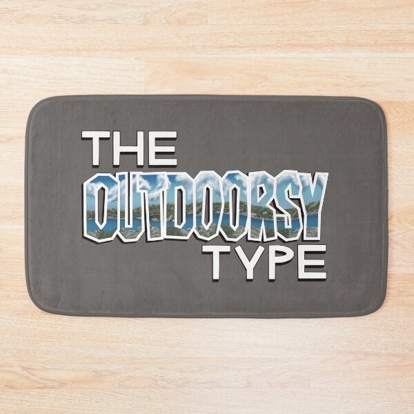 Item preview, The Outdoorsy Type River Landscape designed and sold by AloraDawnEve.