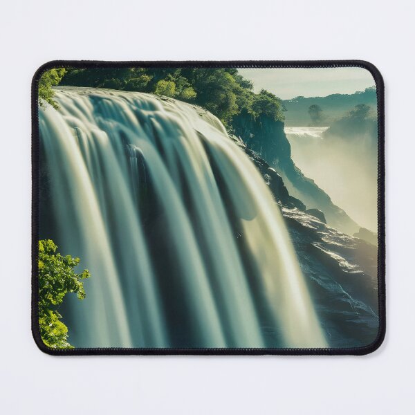 Item preview, waterfall in the green forest or green jungle 4 designed and sold by AA-designstore.