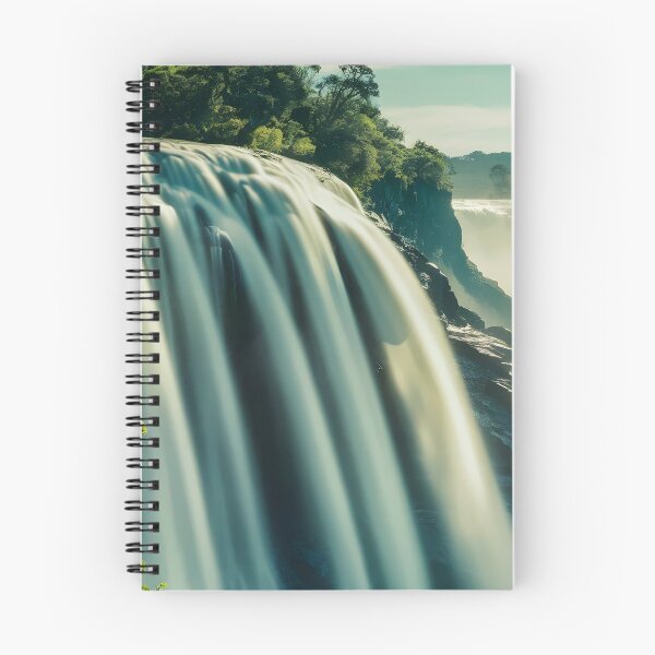 Item preview, waterfall in the green forest or green jungle 4 designed and sold by AA-designstore.