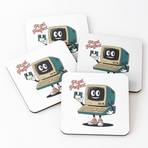 Item preview, Pixel Perfect - Vintage Computer Charm designed and sold by OldSchoolRetro.