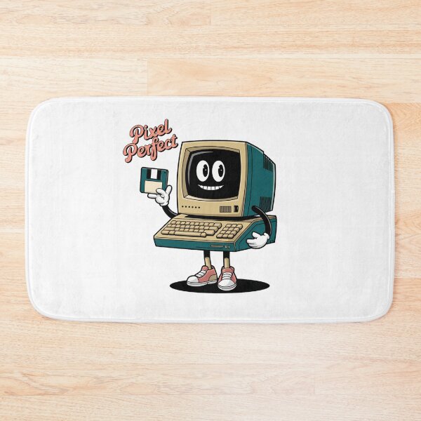Item preview, Pixel Perfect - Vintage Computer Charm designed and sold by OldSchoolRetro.