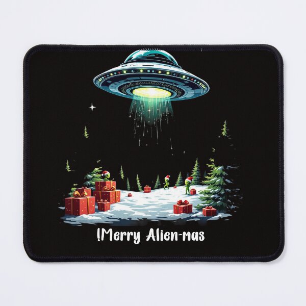Item preview, Merry Alien-mas! designed and sold by oussama ajrhough.