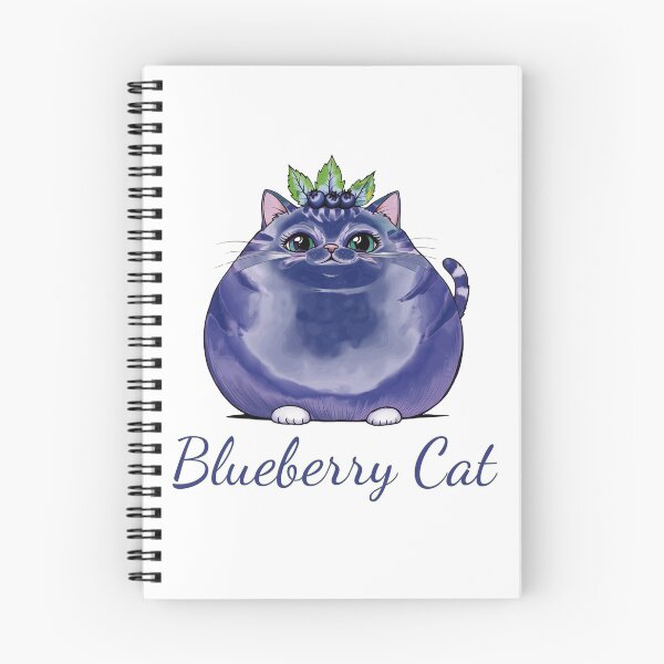 Item preview, Blueberry cat, Blue cats designed and sold by MiowandMolly.