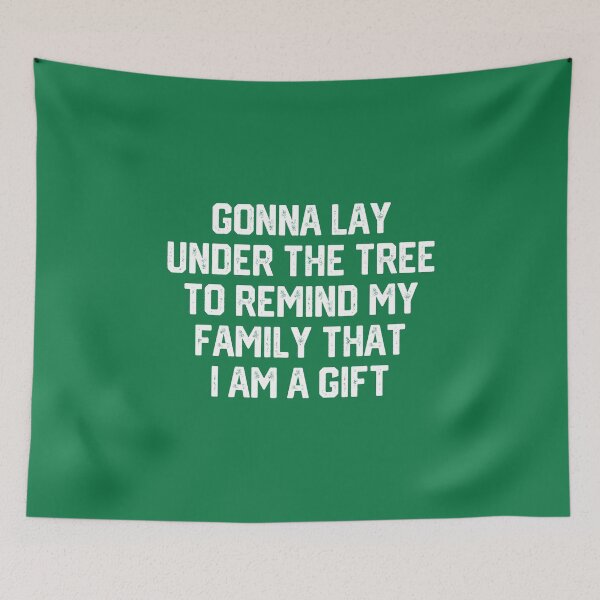 Item preview, Gonna Lay Under The Tree To Remind My Family That I Am A Gift - Santa, Mens Christmas, Im the Gift, Family Christmas, Christmas Gifts #02 designed and sold by SalahBlt.