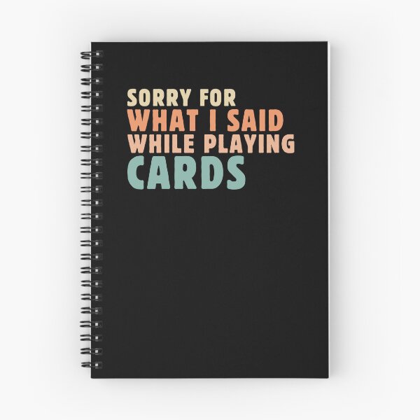 Item preview, Sorry For I Said While Playing Cards Poker Cards Game Lover Vintage designed and sold by MouDantArts.