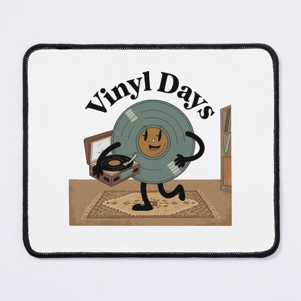Item preview, Vinyl Days - Vintage Record Vinyl Art designed and sold by OldSchoolRetro.