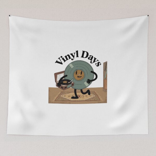 Item preview, Vinyl Days - Vintage Record Vinyl Art designed and sold by OldSchoolRetro.