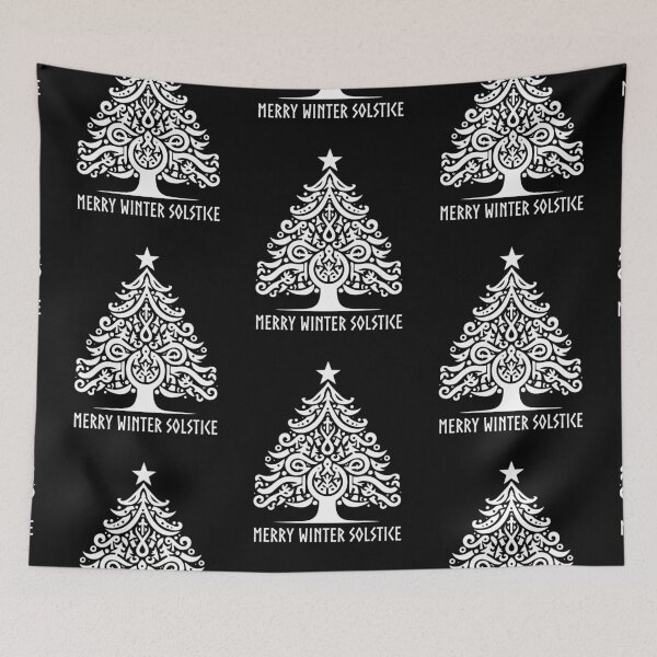 Item preview, Viking christmas tree merry winter solstice designed and sold by Lady-Frost.