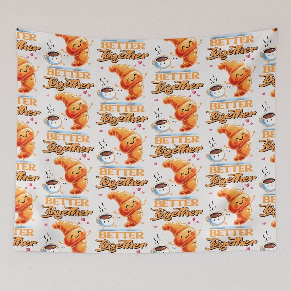 Item preview, Croissant my mind Better Together funny bread gifts for boys kids 2024 designed and sold by erozzz.