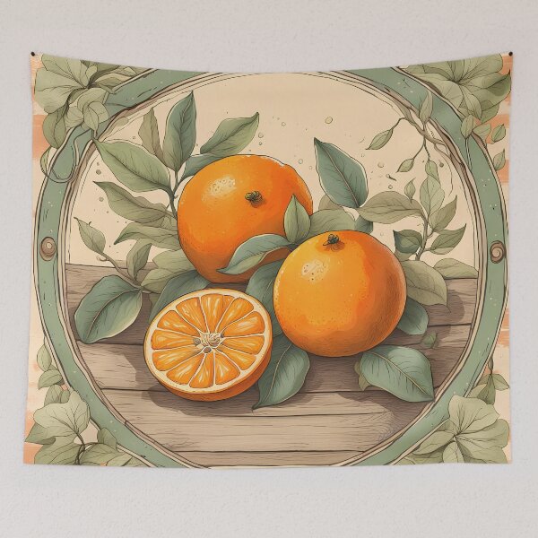 Item preview, Rustic Orchard Orange designed and sold by TisaMayfly.