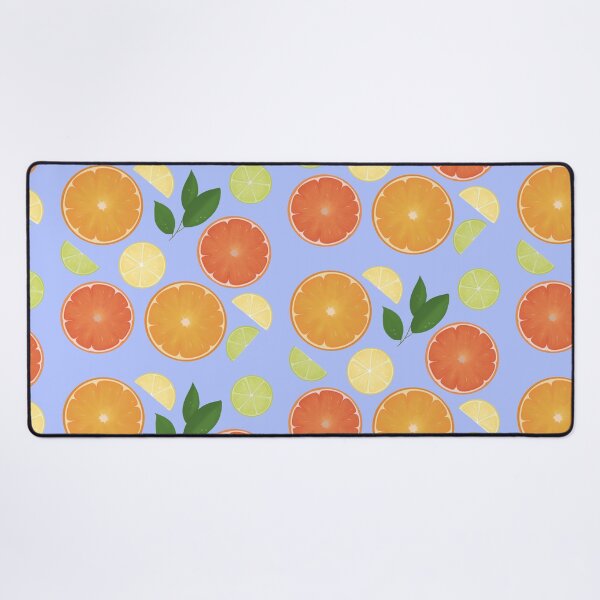 Aperçu de l'œuvre Motif d'agrumes coloré créée et vendue par Cucurbitavanda.