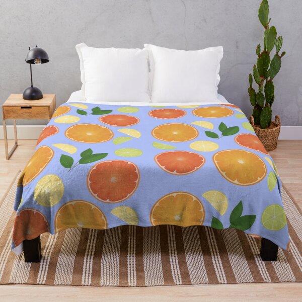 Item preview, Colorful citrus pattern designed and sold by Cucurbitavanda.