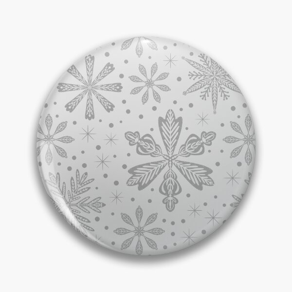 Item preview, Snowflakes Christmas Print New Year Design designed and sold by NayaChu.