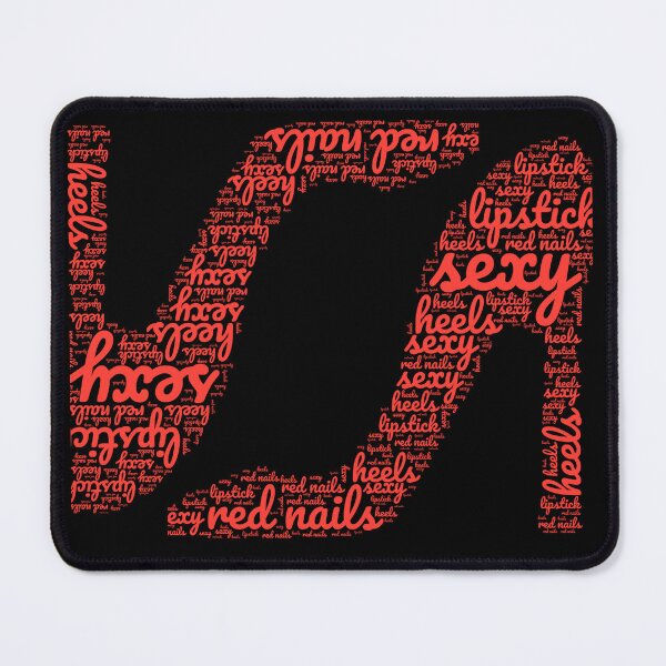 Item preview, Sexy Red Heels Word Art Design designed and sold by EwaMariaShop.