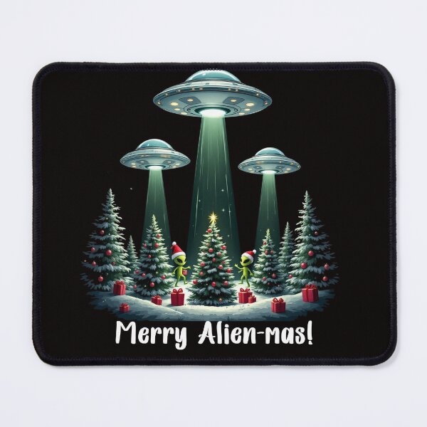 Item preview, Merry Alien-mas! designed and sold by oussama ajrhough.