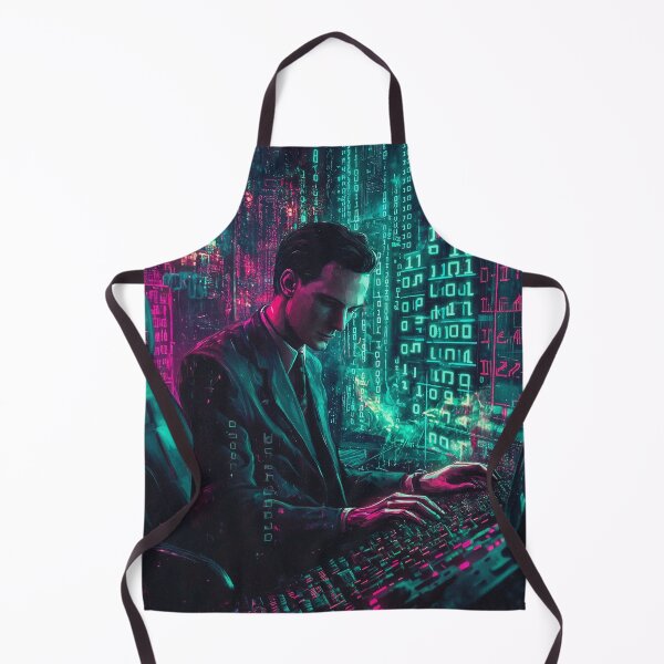 Artikelvorschau, Alan Turing Cyberpunk  entworfen und verkauft von FuturiTravel.