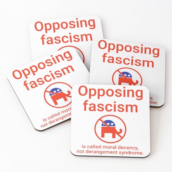 Item preview, Opposing fascism is called moral decency  designed and sold by Rachel the Artist .