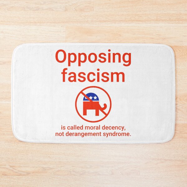 Item preview, Opposing fascism is called moral decency  designed and sold by Rachel the Artist .