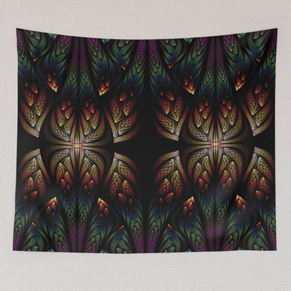 Item preview, Fractal Feather Pattern designed and sold by bloorose.