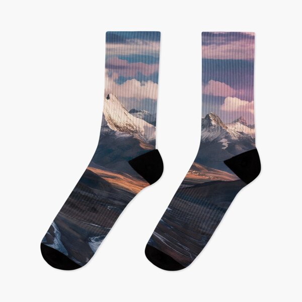 Item preview, snowy mountains, plains and river 2  designed and sold by AA-designstore.
