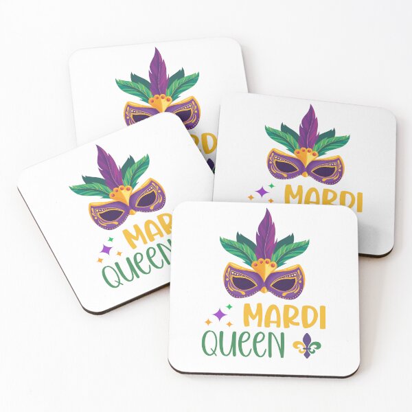 Item preview, Mardi Queen Mask - Festive Carnival Celebration Design designed and sold by Serbin.