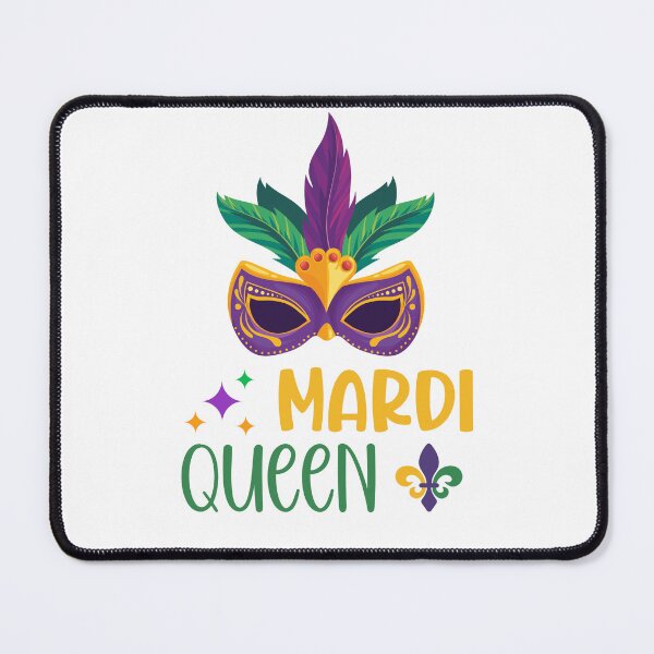 Item preview, Mardi Queen Mask - Festive Carnival Celebration Design designed and sold by Serbin.
