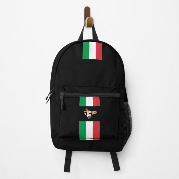 Item preview, Italian flag motif with pizza chef and typical design designed and sold by KolbaVison.