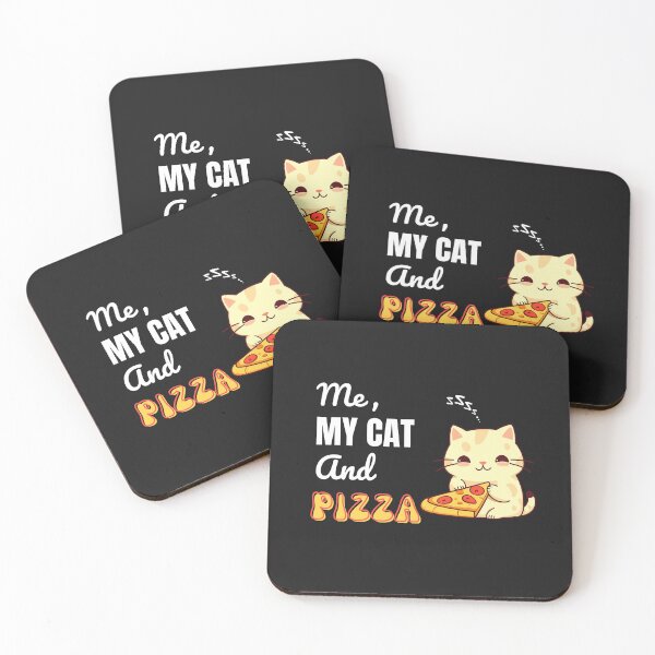 Item preview, Me, my Cat and Pizza designed and sold by iphie-josanto.