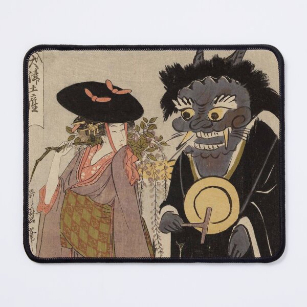 Item preview, Wisteria Maiden and Demon Chanting the Name of the Buddha designed and sold by RickE.