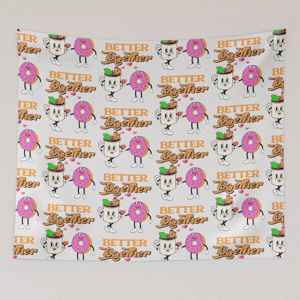 Item preview,  Coffee and Donut Better Together funny bread gifts for boys kids 2025 designed and sold by erozzz.