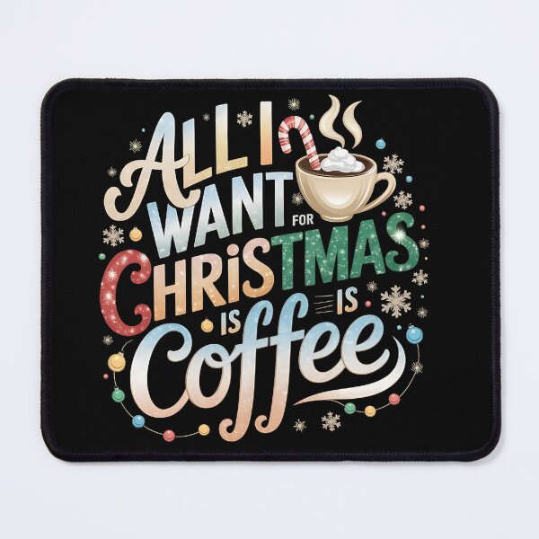 Item preview, All I Want for Christmas is Coffee designed and sold by AMD5star.
