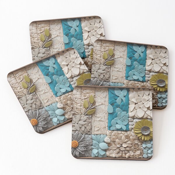 Item preview, Textured Bloom Mosaic designed and sold by yaser1234.