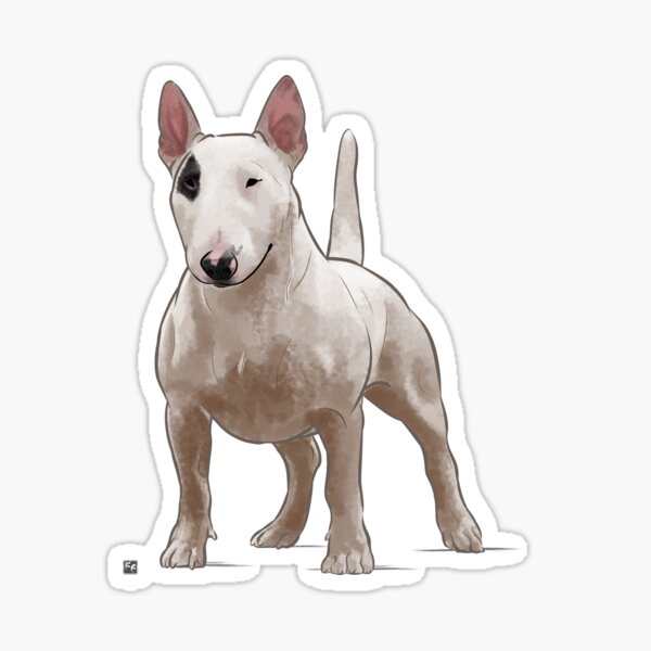 Item preview, Dog Collection - England - Dog - Bullterrier (#3) designed and sold by FeherArt.